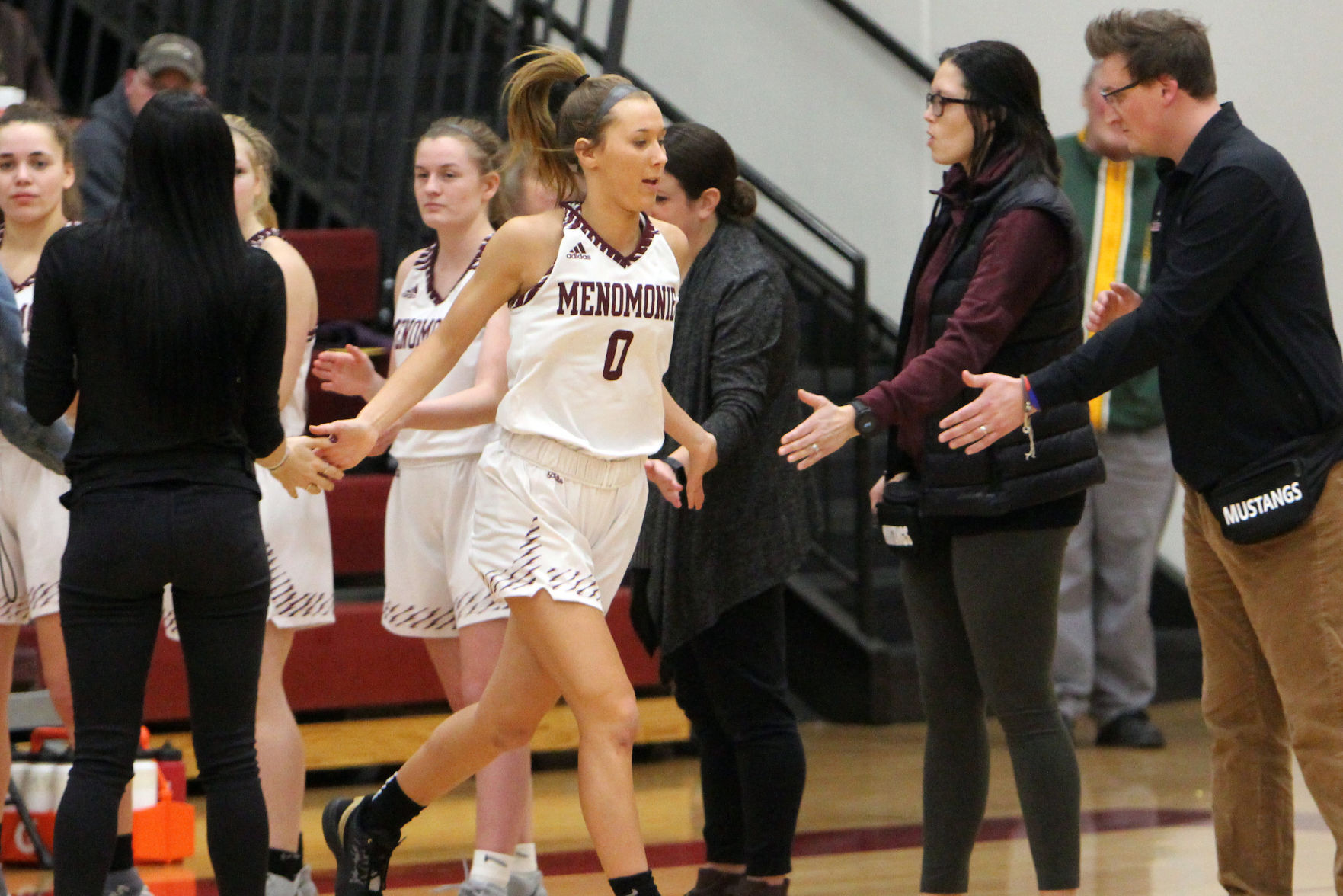 Sparta at Menomonie girls basketball 2-25-20